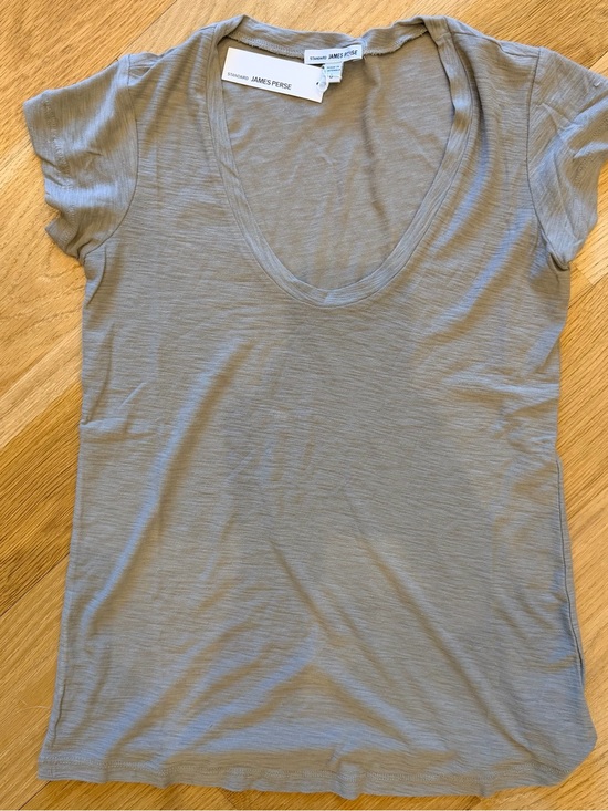 James Perse Tops - James Perse Women’s Scoop Neck Short Sleeve Tee Sz 0 NWT
